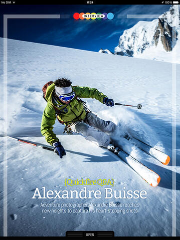Interview with Alexandre Busse for Photography Week